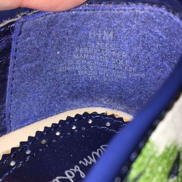 Sam & Libby navy floral flats size 6 1/2 - Picture 8 of 8